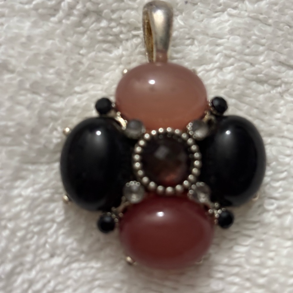 Black and Pink Pendant